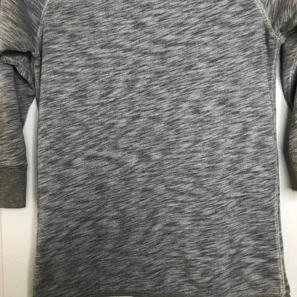 Joe Fresh Shirt 3/4 Sleeves Grey Size Extra Small - Picture 14 of 16
